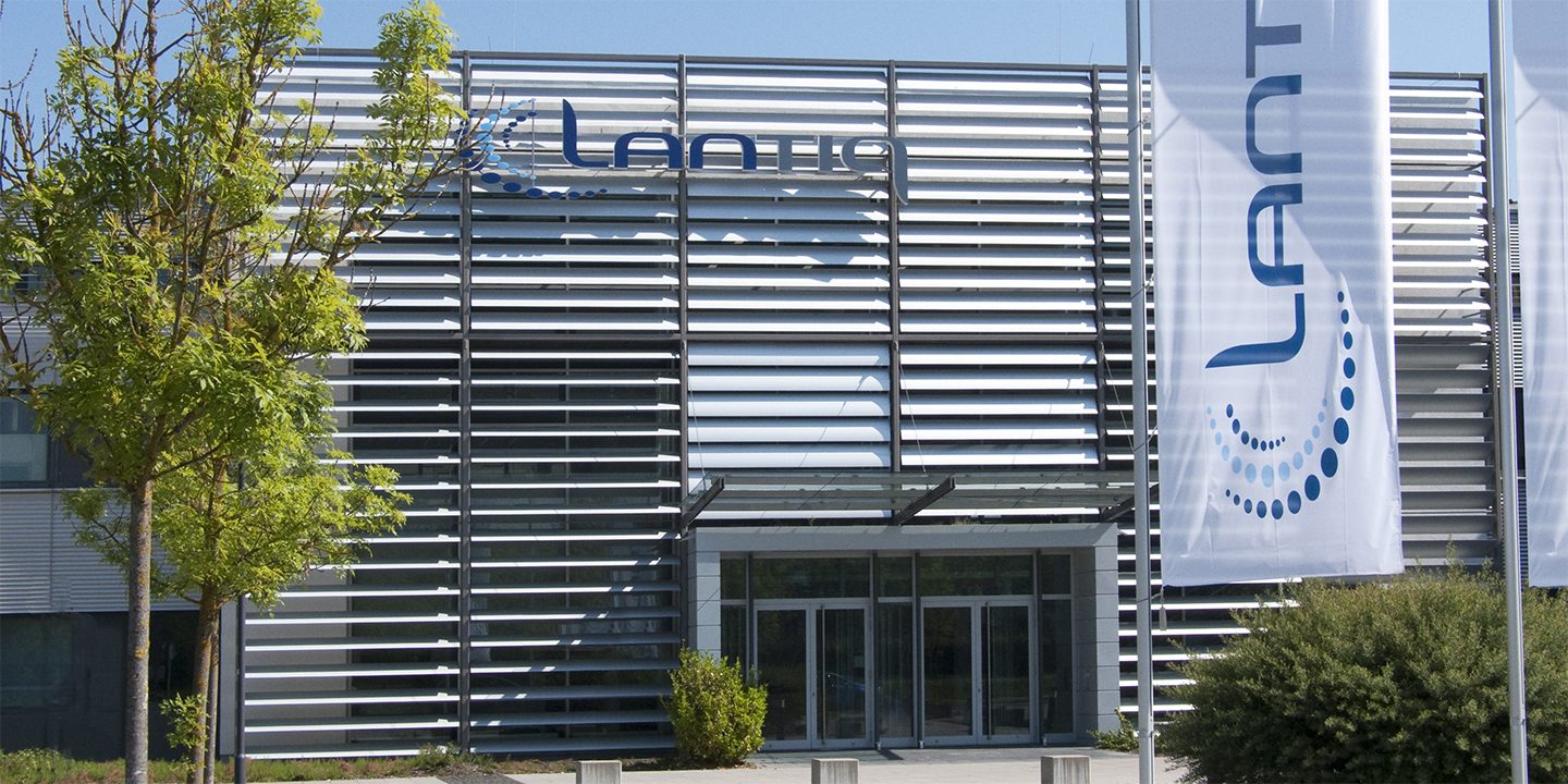 Lantiq Neubiberg Fassade Gebäude