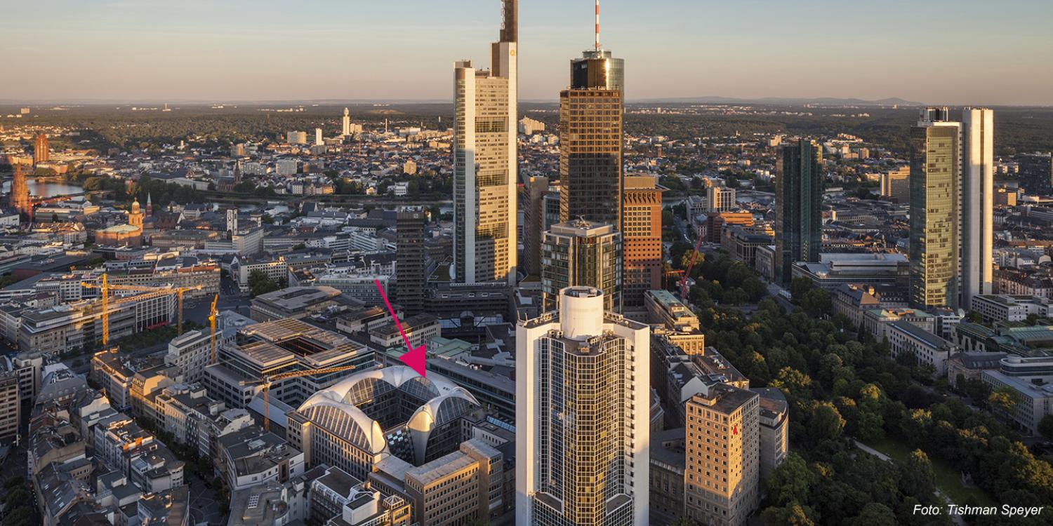 Architekturbüro CSMM in Frankfurt im lichtdurchfluteten Obergeschoß – Foto: Tishman Speyer