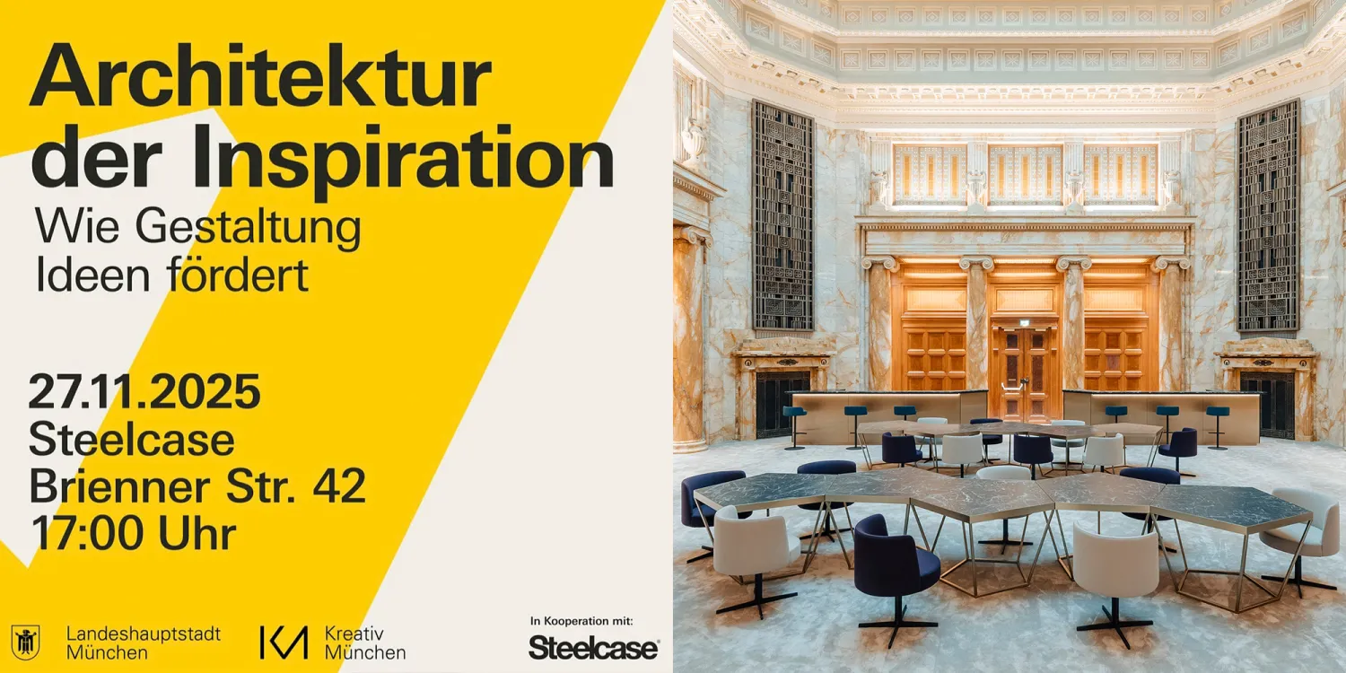 DLA Piper Wien: Foyer mit einem großen Besprechungstisch in der Mitte. 