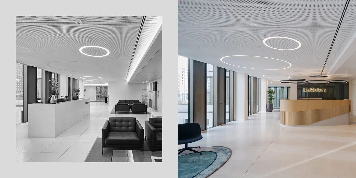 Linklaters, Frankfurt: Transformation zu zeitgemäßem Workspace