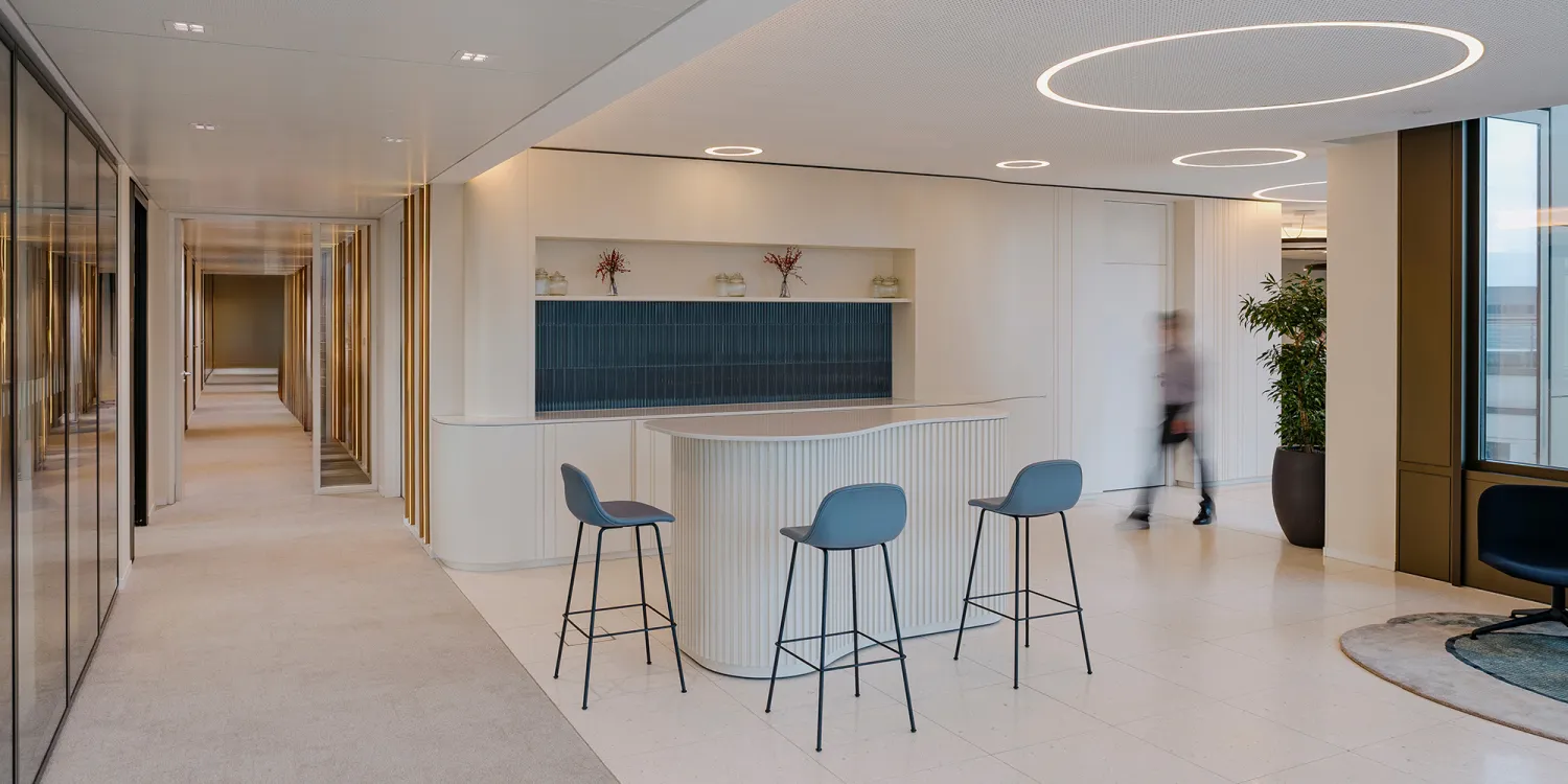 Linklaters, Frankfurt: Transformation zu zeitgemäßem Workspace