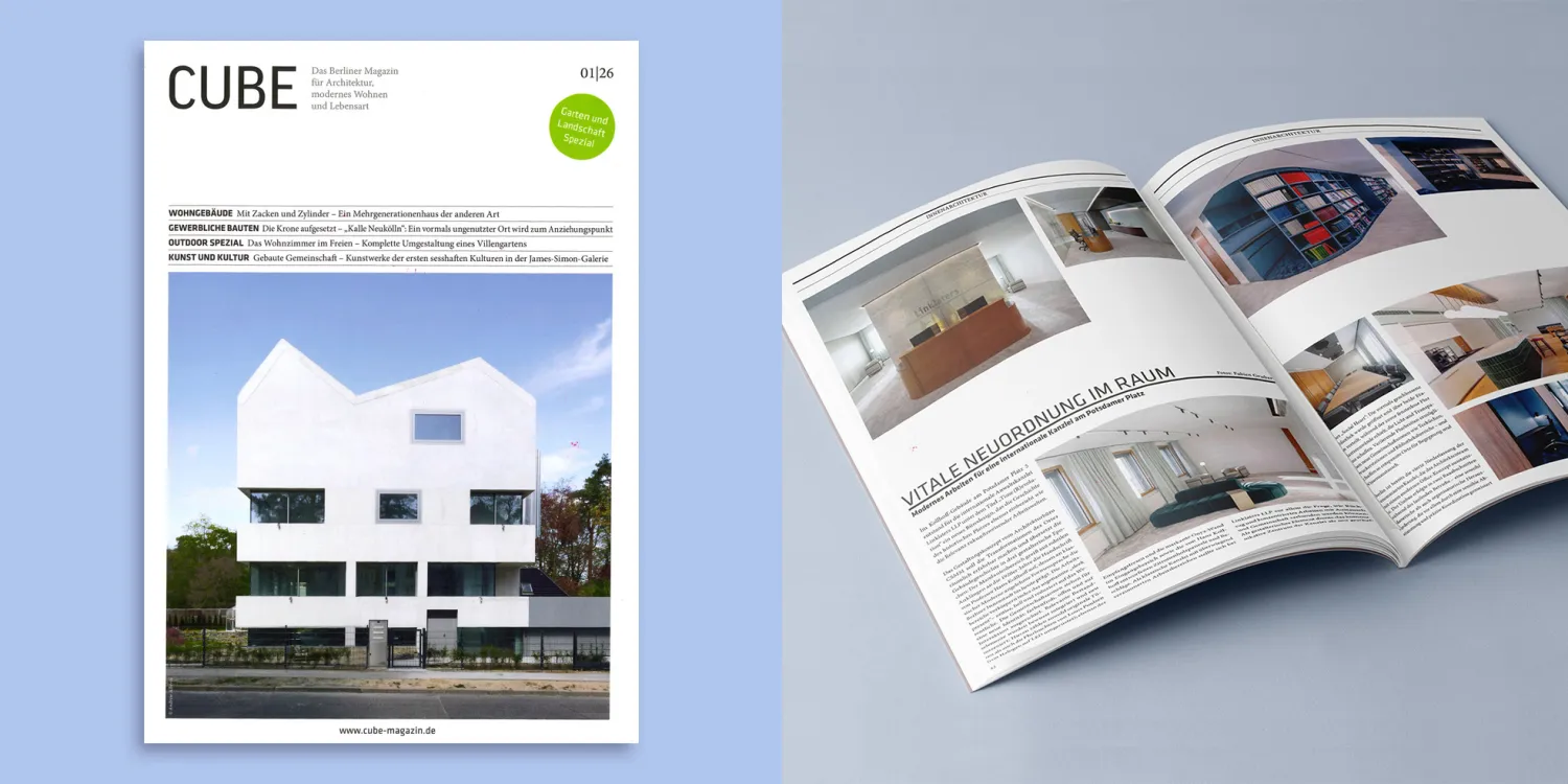 CUBE 01/26: Vitale Neuordnung im Raum