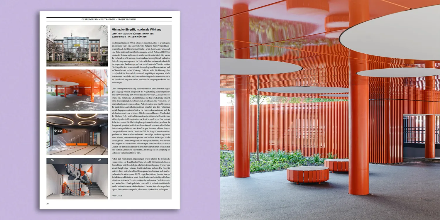 Veröffentlichung Projekt Elsenheimerstrasse in CUBE