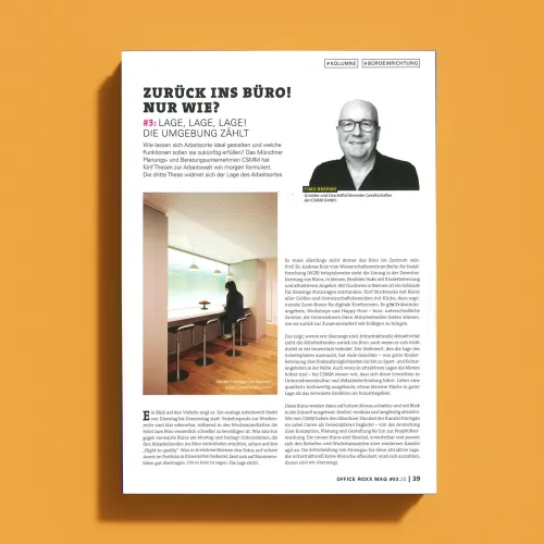 Office Roxx MAG für moderne Arbeit: Zurück ins Büro! Nur wie?