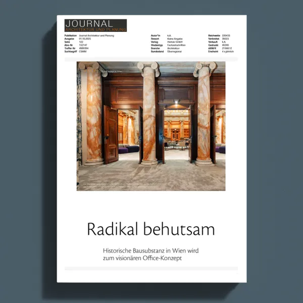 Titelseite Journal: Veröffentlichung von DLA Piper Wien