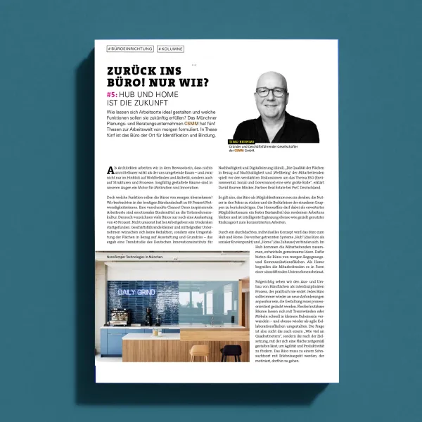 Resonanz Office Roxx: Titelseite