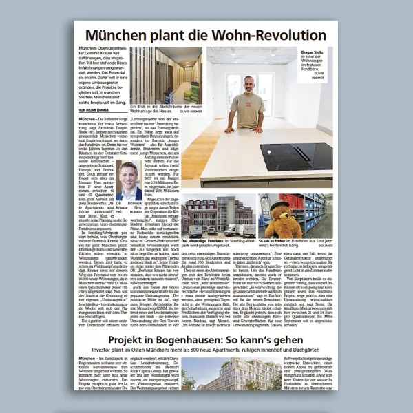 München plant die Wohn-Revolution