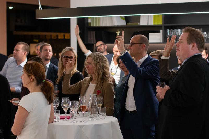 Weinprobe bei CSMM passend zur Europawahl 2019