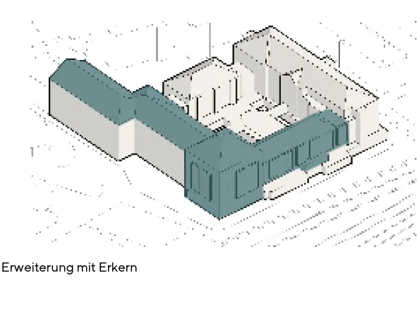 Piktogramm Aussenansicht Castra Regina
