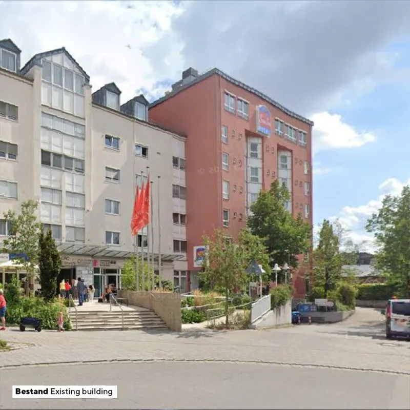 Piktogramm Aussenansicht Castra Regina
