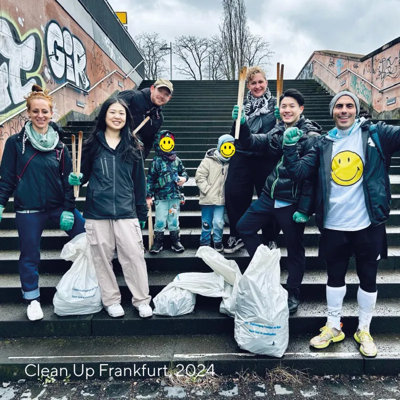Team Frankfurt räumt auf