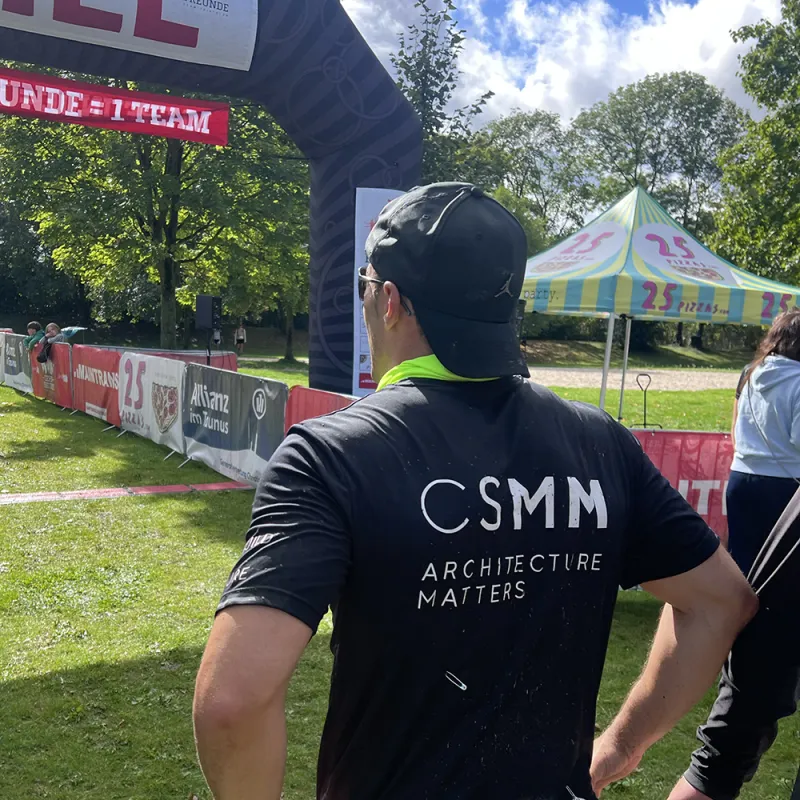 Team CSMM beim 10 Freunde Lauf