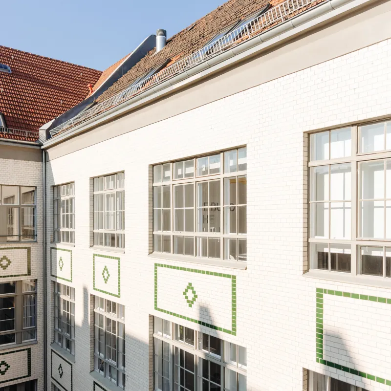 CSMM Berlin: Gebäude von Aussen. 