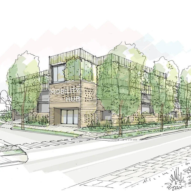 Barn to Community ist eine zukunftsweisende städtebauliche Entwicklung – Modell