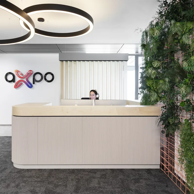 Axpo, Düsseldorf: Raumkonzept und Interior Design