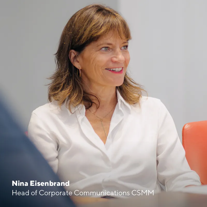 Head of Corporate Communications CSMM